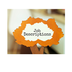 Summer Job Descriptions